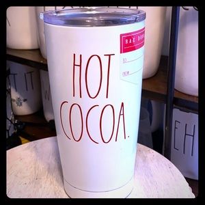 Rae Dunn hot cocoa tumbler